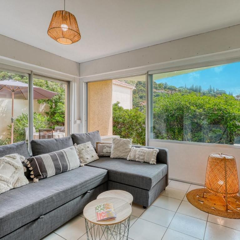 Appartement La Fossette , 4 personnes, 5mn de la plage, WIFI, climatisation, parking, terrasse sans vis-à-vis - Familienstudio - 1