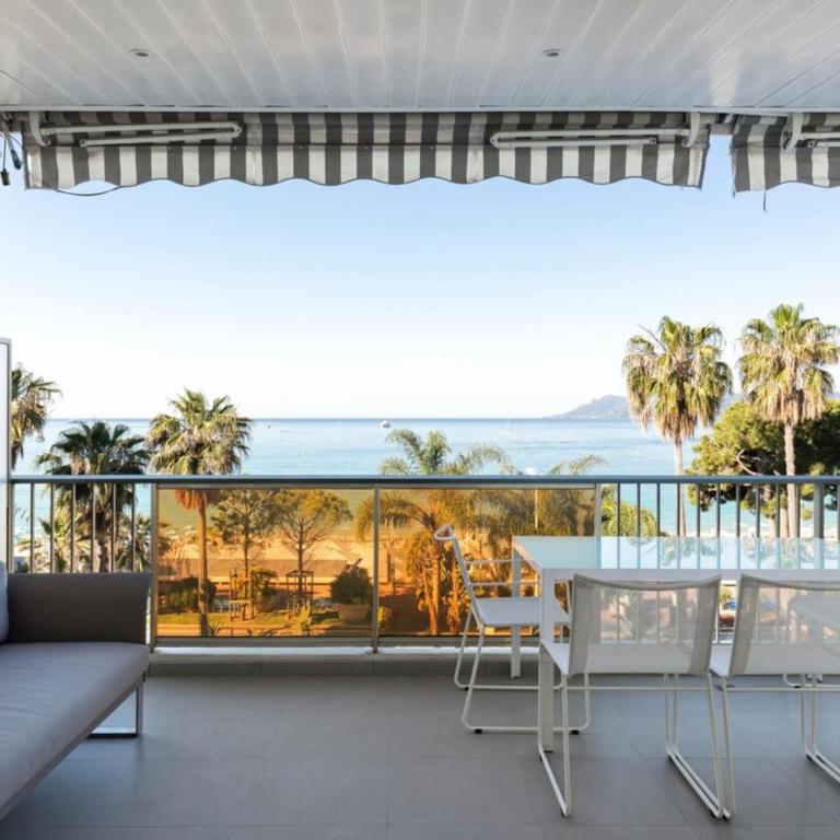 REF 1426 - Cannes Croisette - Sea view apartment for rent - Apartamento de 1 dormitorio - 3