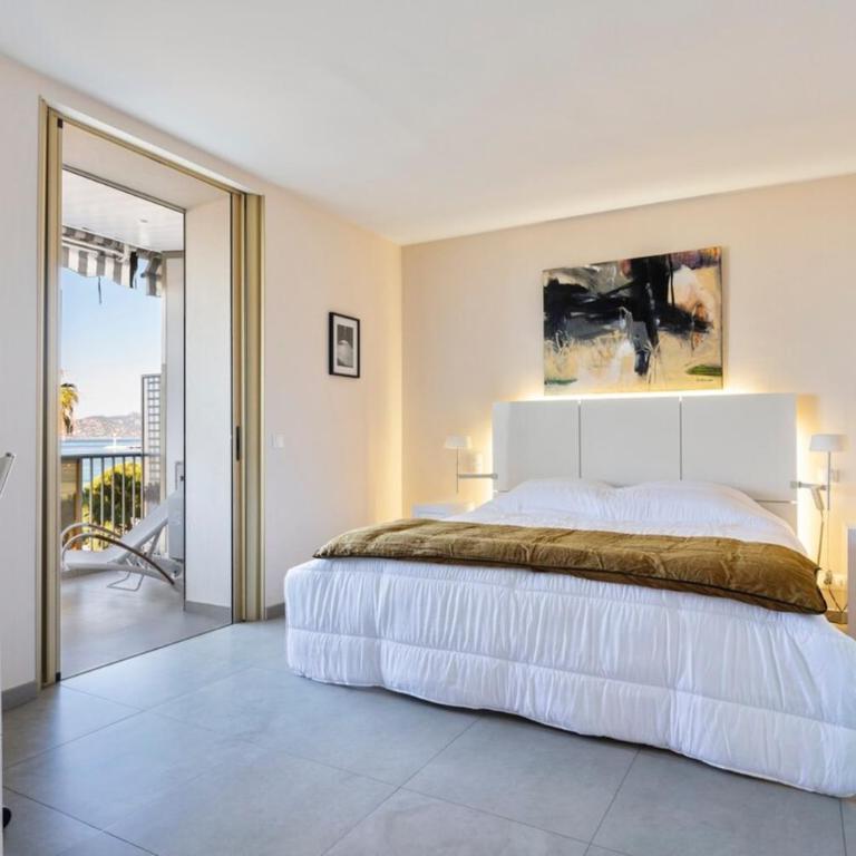 REF 1426 - Cannes Croisette - Sea view apartment for rent - Apartamento de 1 dormitorio - 8
