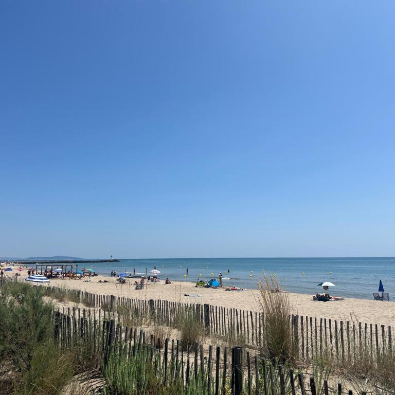 Cap D Agde Roquille Clim 2 pers bord de mer - Estudio - 11