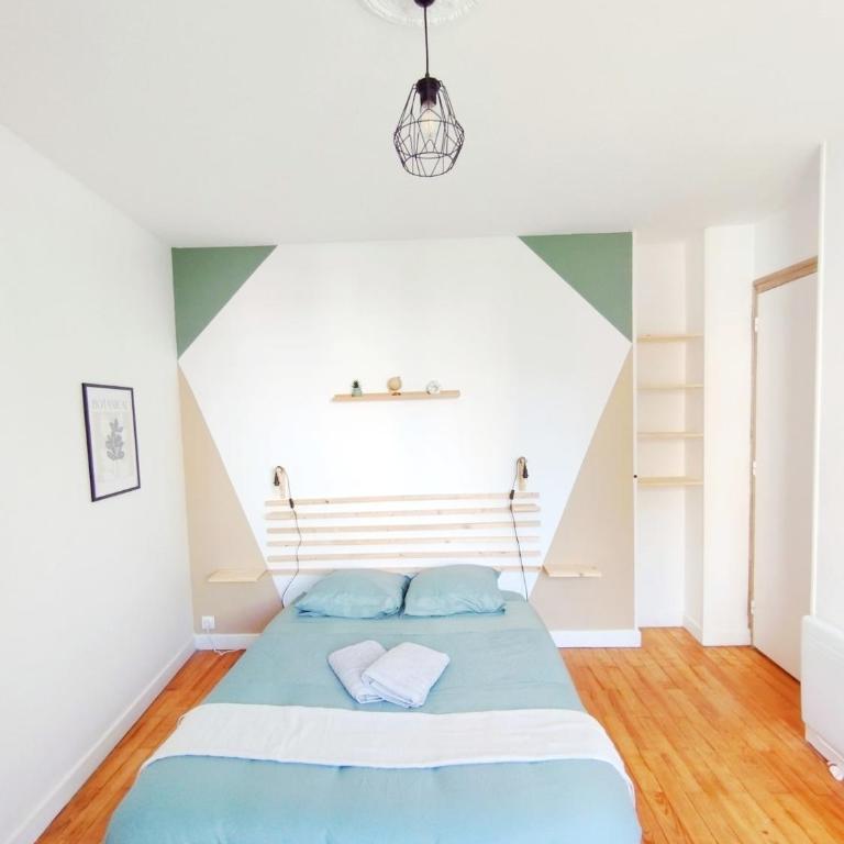 Spacieux T4 parking gratuit- idéal famille et pro - Apartment - 32