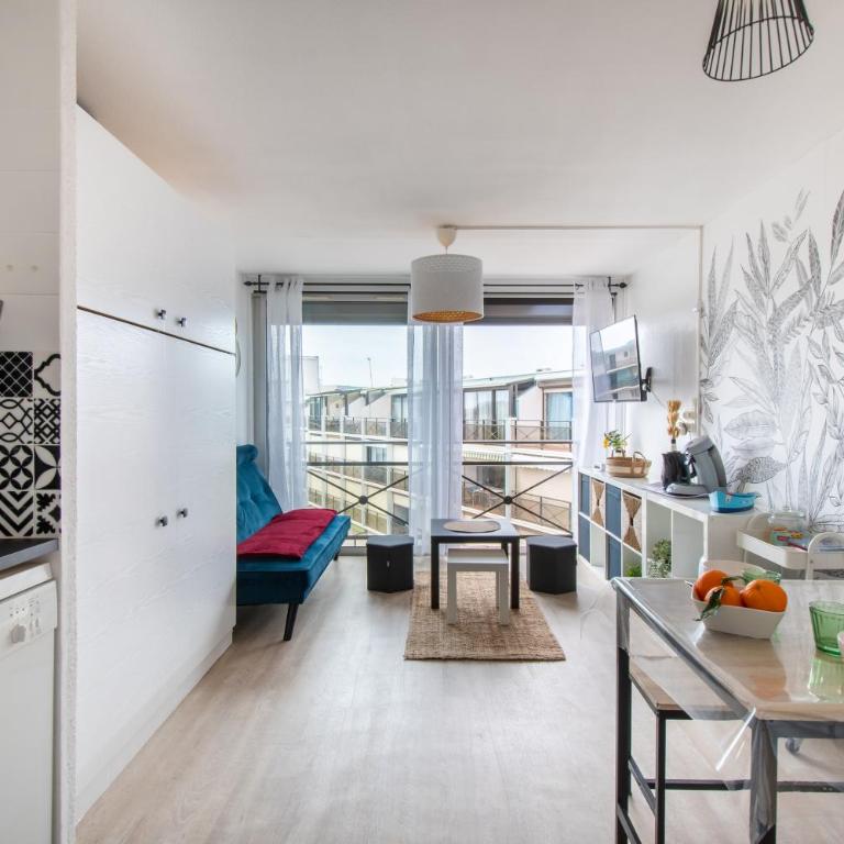 Studio cabine cosy Lagon Bleu Piscine, clim, parking, wifi inclus - Studio - 4