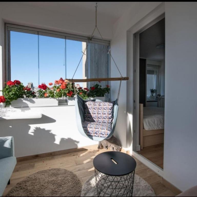 Magic Belgrade - Dvokrevetna Soba s Bračnim Krevetom/2 Zasebna Kreveta i Pogledom na Grad - 6