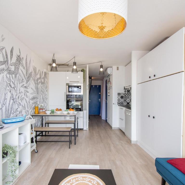 Studio cabine cosy Lagon Bleu Piscine, clim, parking, wifi inclus - Studio - 3