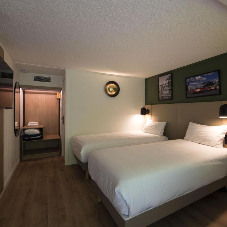 Campanile NATURE - Le Mans Est - Chambre Lits Jumeaux - 2