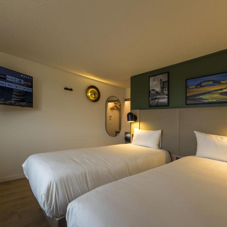 Campanile NATURE - Le Mans Est - Chambre Lits Jumeaux - 9