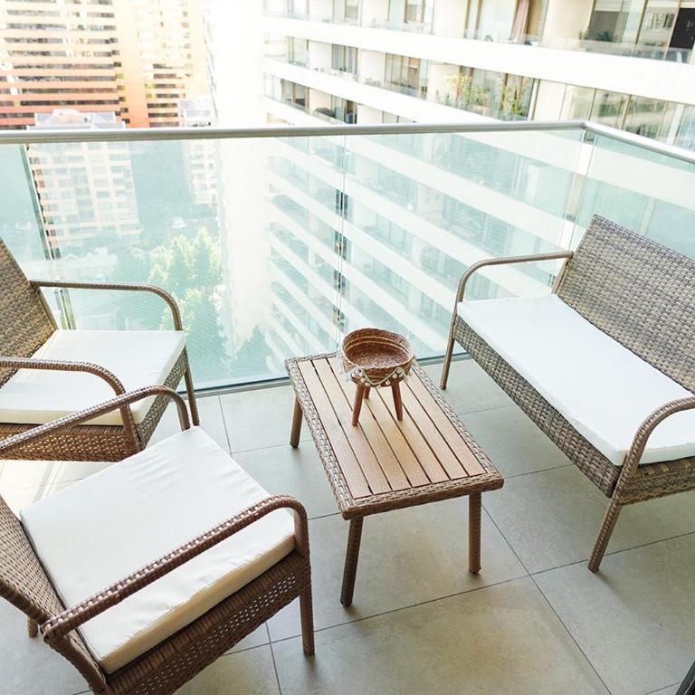 Depto premium a pasos del Parque Arauco con Aire acondicionado - Apartamento de 1 dormitorio - 26