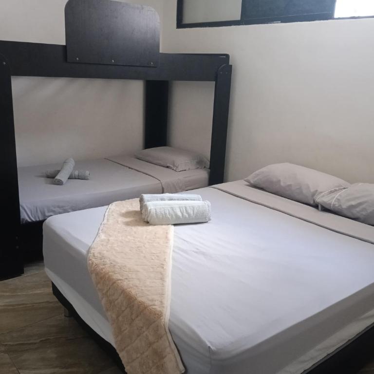 Samaland Hostel - Habitación Doble - 2 camas - 1