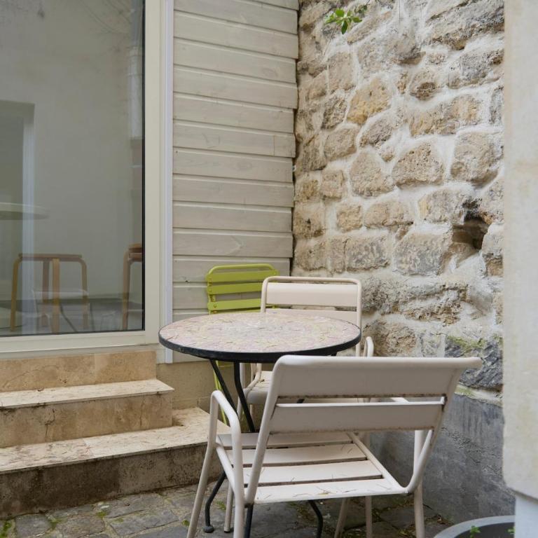 Studio jardin privé paris centre - Appartement 1 Chambre - 5