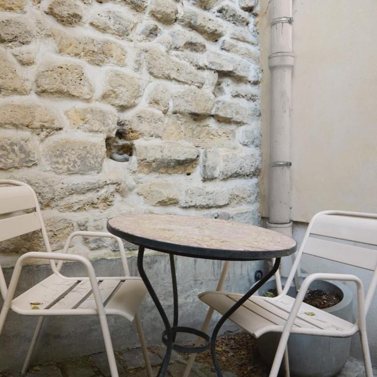 Studio jardin privé paris centre - Appartement 1 Chambre - 7
