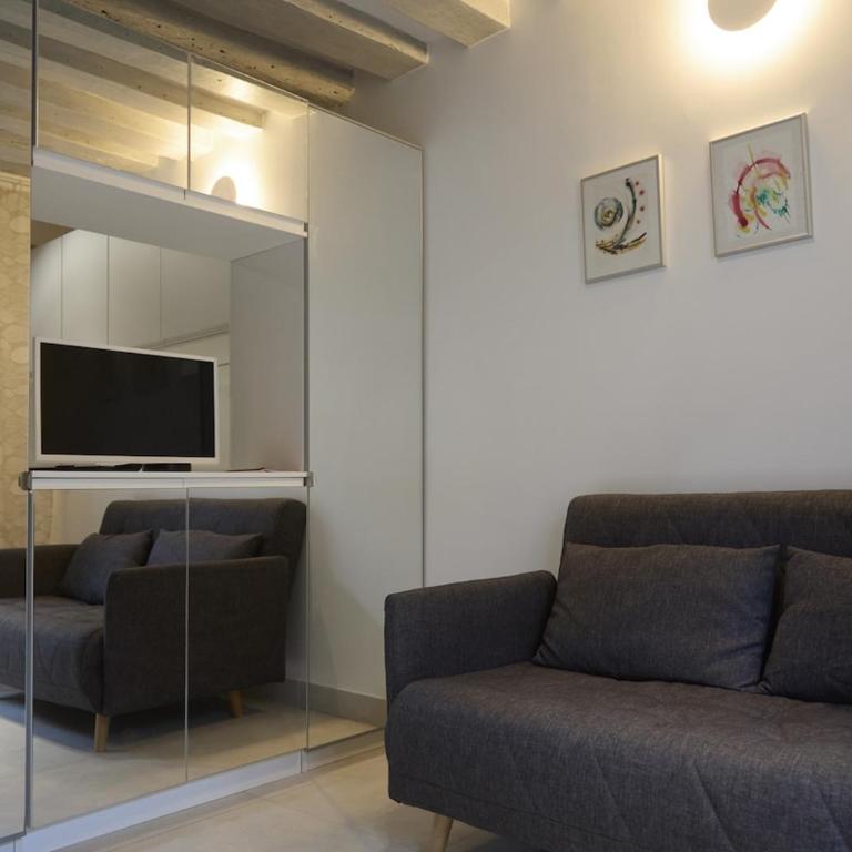 Studio jardin privé paris centre - Appartement 1 Chambre - 10
