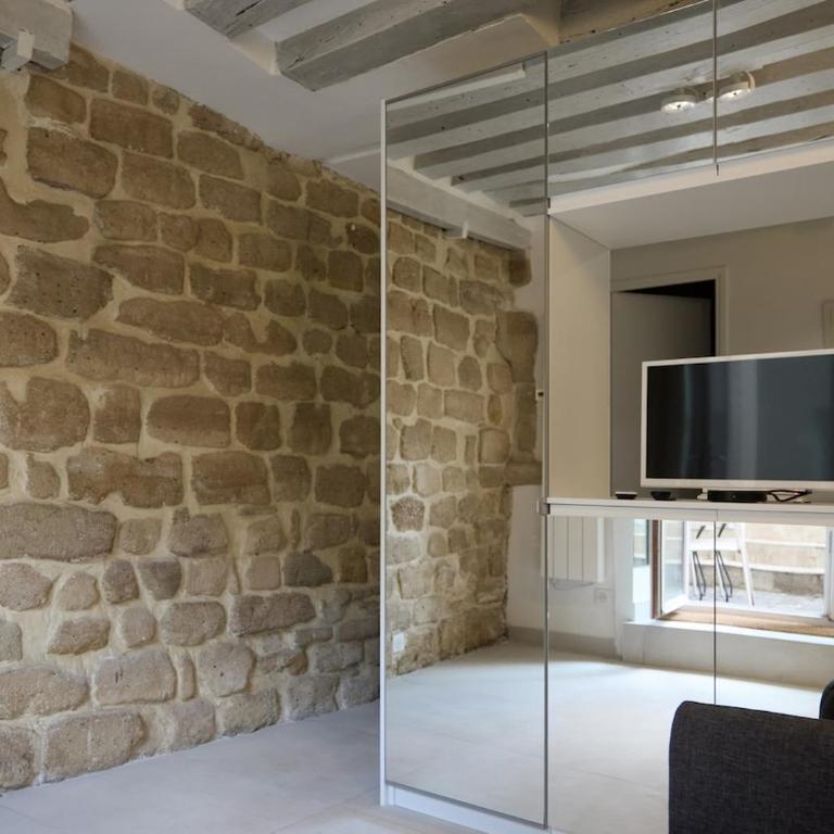 Studio jardin privé paris centre - Appartement 1 Chambre - 8