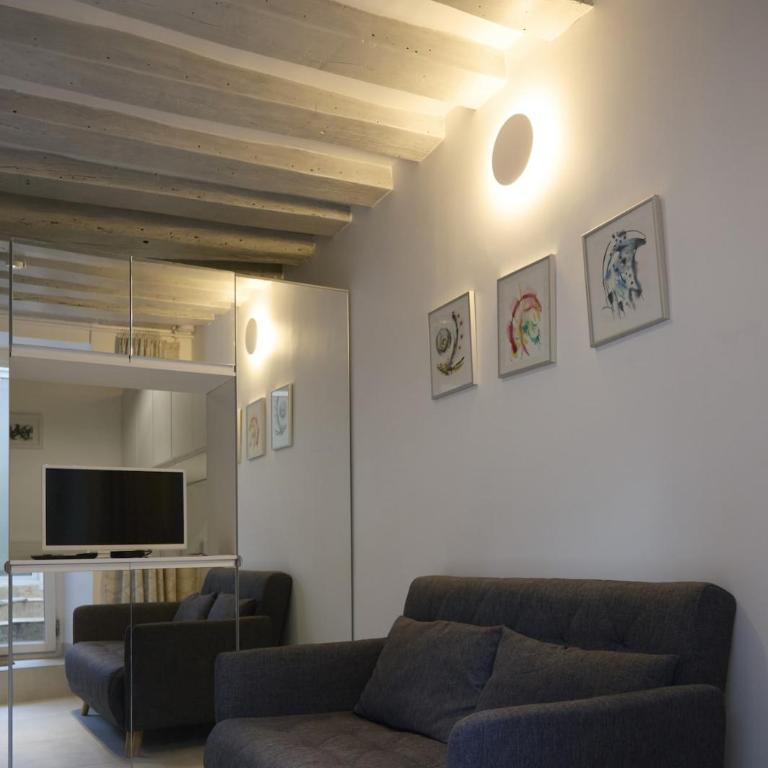 Studio jardin privé paris centre - Appartement 1 Chambre - 26