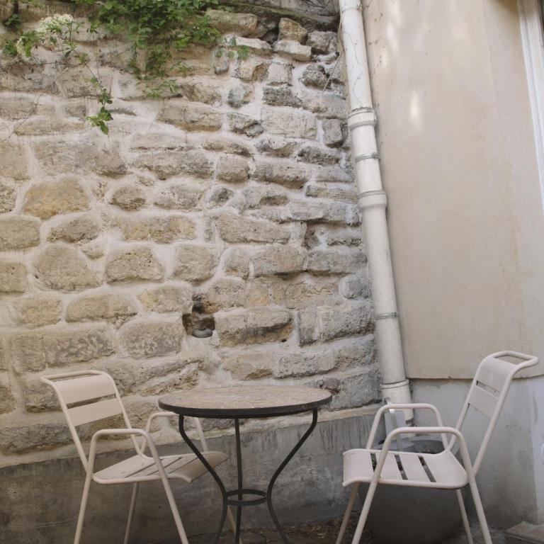 Studio jardin privé paris centre - Appartement 1 Chambre - 4