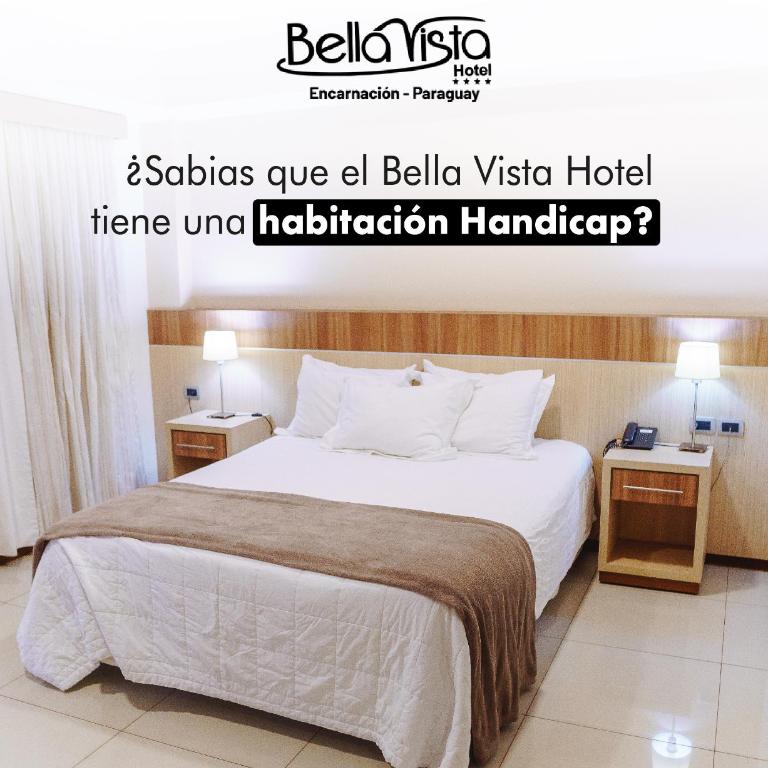 Bella Vista Hotel - Encarnación - Queen Room with Two Queen Beds - Disability Access - 5