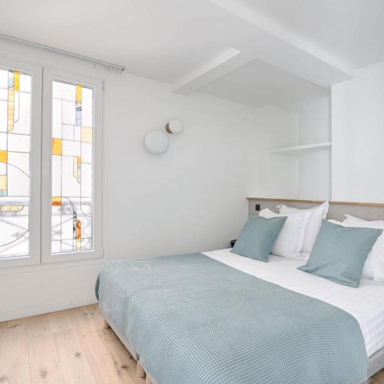 Louvre & Seine Luxury new 3BR Full AC By Melvane - Appartement - 5