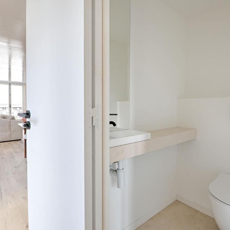 Louvre & Seine Luxury new 3BR Full AC By Melvane - Appartement - 19