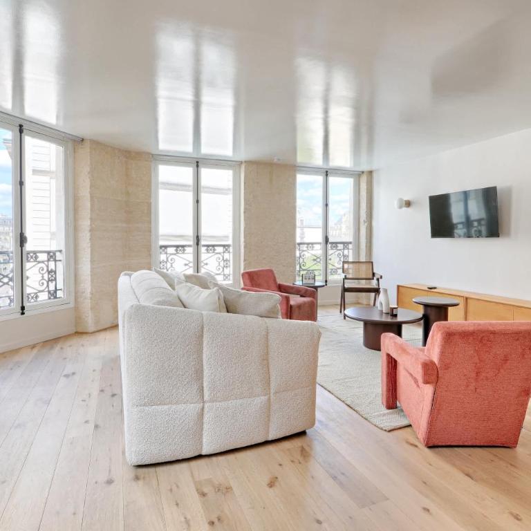 Louvre & Seine Luxury new 3BR Full AC By Melvane - Appartement - 21