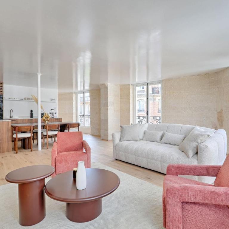 Louvre & Seine Luxury new 3BR Full AC By Melvane - Appartement - 1