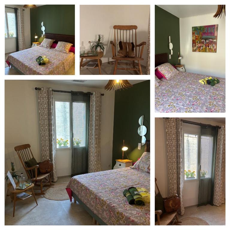 Maison sol en ciel Petit Dejeuner et Parking inclus - Chambre Double avec Salle de Bains Privative - 16
