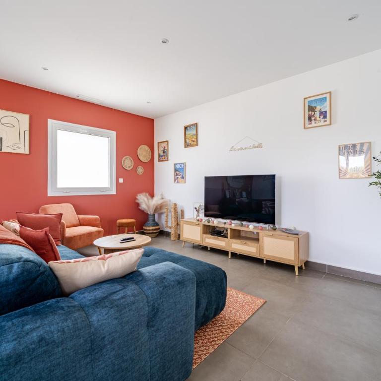 Maison niçoise vue dégagée avec jacuzzi privatif - Villa 3 Chambres - 11