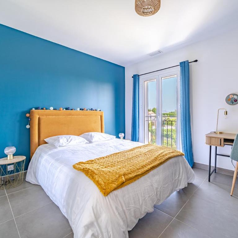 Maison niçoise vue dégagée avec jacuzzi privatif - Villa 3 Chambres - 4