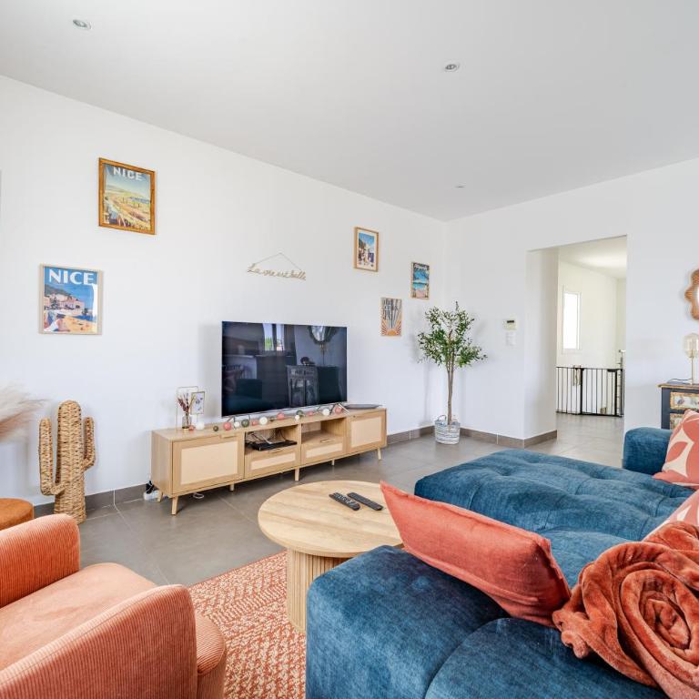 Maison niçoise vue dégagée avec jacuzzi privatif - Villa 3 Chambres - 7