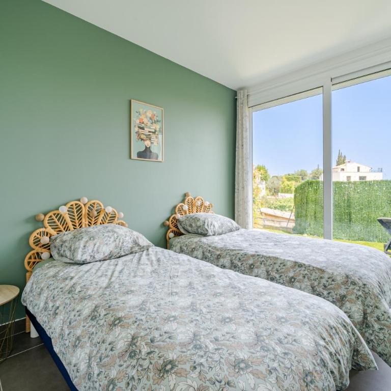 Maison niçoise vue dégagée avec jacuzzi privatif - Villa 3 Chambres - 21