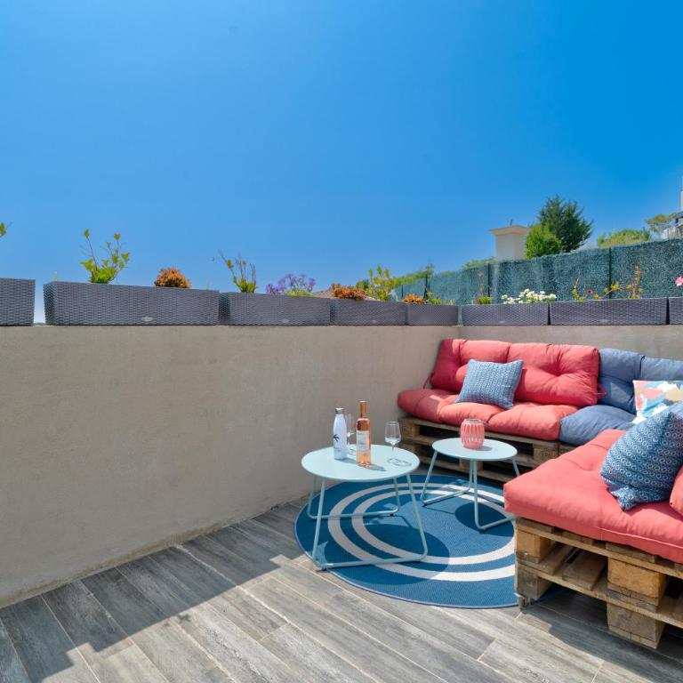 Maison niçoise vue dégagée avec jacuzzi privatif - Villa 3 Chambres - 14