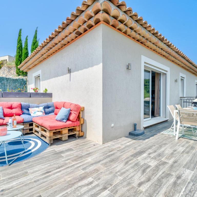Maison niçoise vue dégagée avec jacuzzi privatif - Villa 3 Chambres - 18