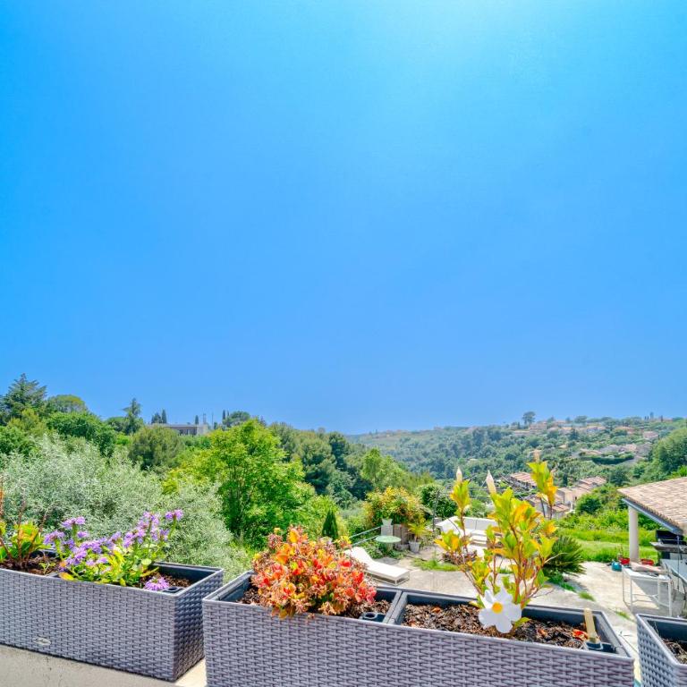Maison niçoise vue dégagée avec jacuzzi privatif - Villa 3 Chambres - 26