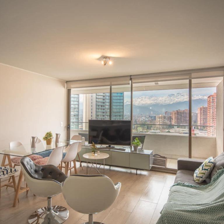 Premium 2BR 2BA Parque Arauco - Balcon con malla - Apartamento - 5