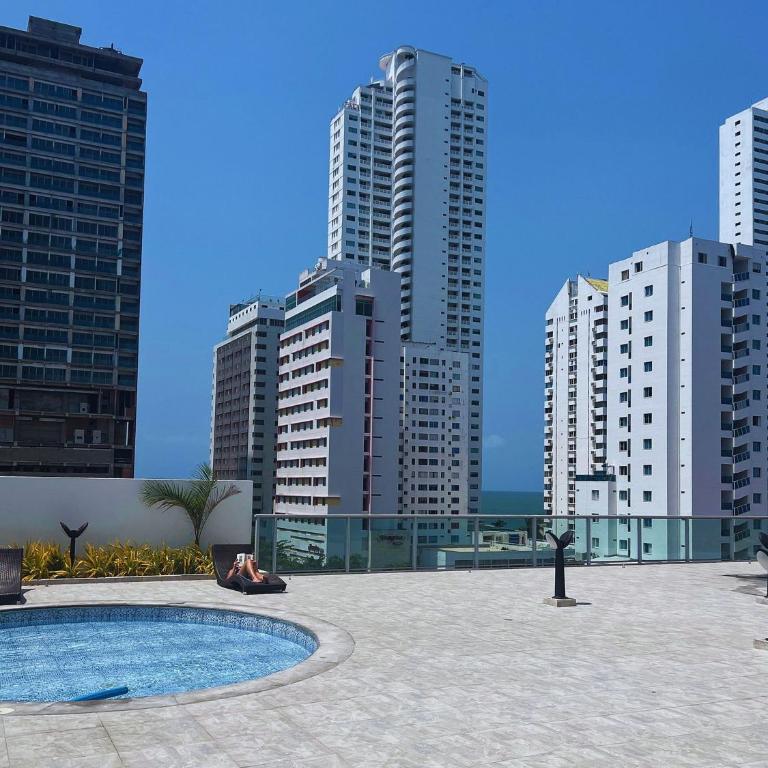 Chic Apartment Near It All - One-Bedroom Apartment with Balcony and Sea View - 38
