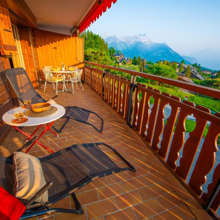 Mountain view Balcony et comfort - Appartement 1 Chambre avec Balcon et Vue sur les Montagnes - 36