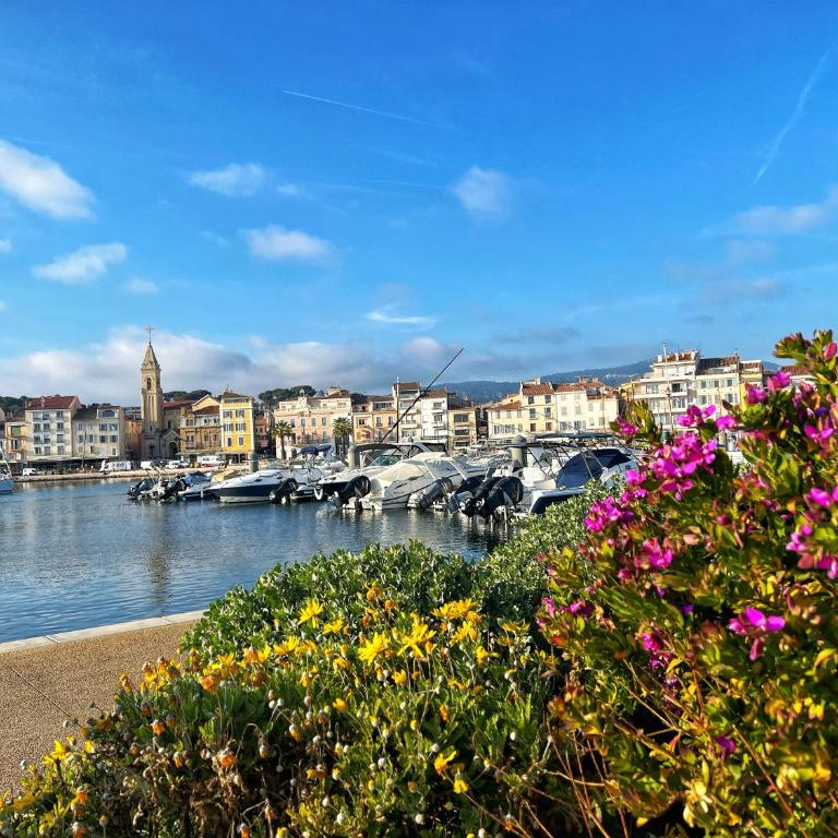 Studio L'Azur, Sanary centre avec parking, Vue mer, Climatisation - Studio mit Meerblick - 22