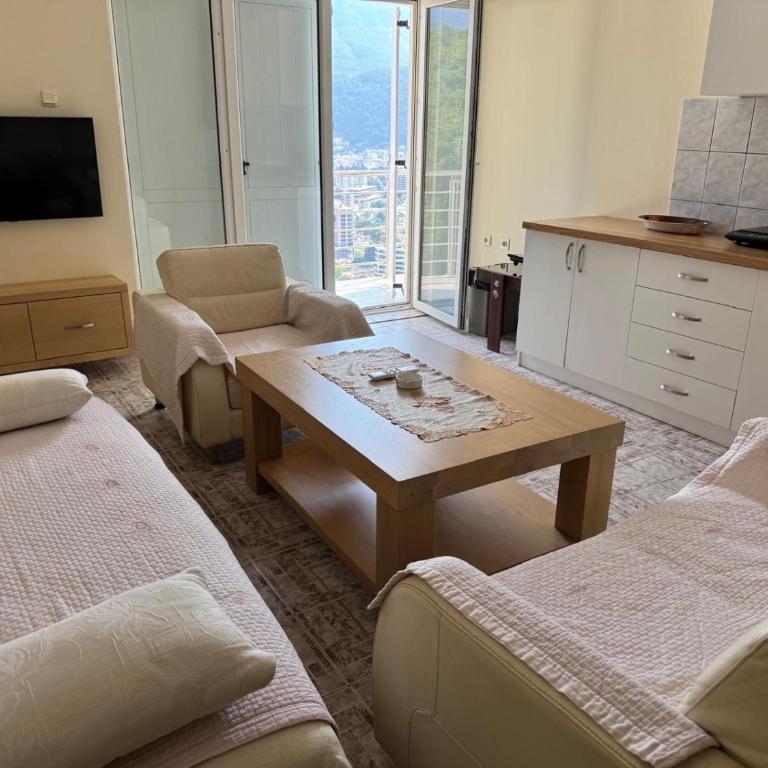 Panorama view Budva apartment - Apartman sa 1 Spavaćom Sobom - 7