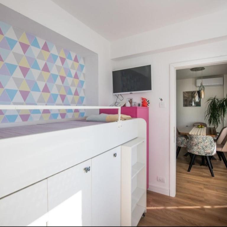 Magic Belgrade - Dvokrevetna Soba s Bračnim Krevetom/2 Zasebna Kreveta i Pogledom na Grad - 8