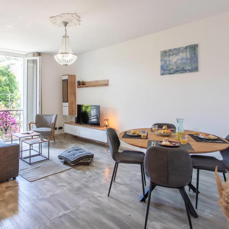 C10 Staywiz us - 3P 10 min Palais Festivals & Sea - AC & Parking - Appartement 2 Chambres - 7