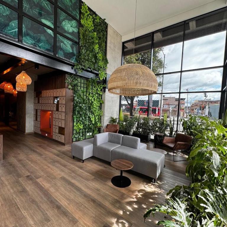 Modern loft cerca a la zona T - Apartamento de 1 dormitorio - 1