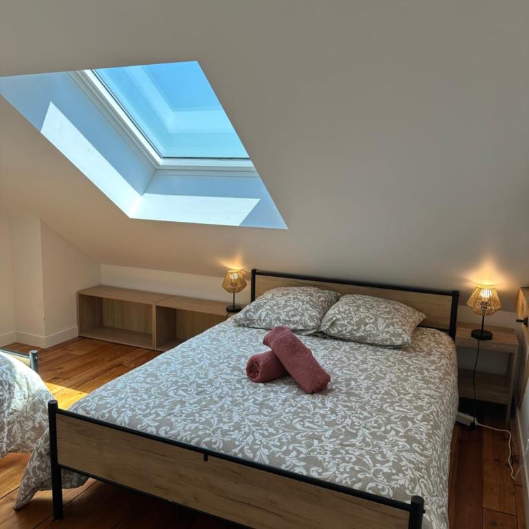 Maison familiale, 13 lits, 3 SDB, parking gratuit, jardin, terrasse - Maison 6 Chambres - 19