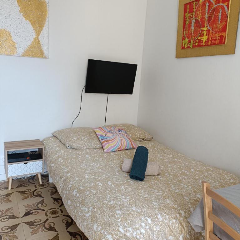Hypercentre Nice Jean Medecin - Chambre Double avec Salle de Bains Privative - 6