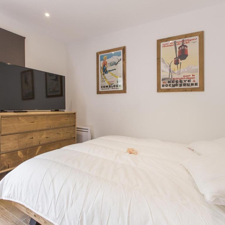 Les Chalets Autrichiens - Megève - Apartment mit Balkon - 12
