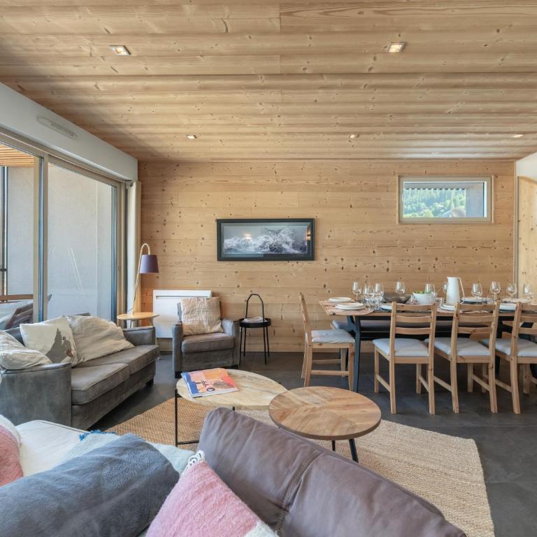Le Lion d'Or - Apt 12 - BO Immobilier - Châtel - Châtel Multipass Vacances été 2026 en option au tarif de 4euros par jour et par personne - Appartement 4 Chambres - 9