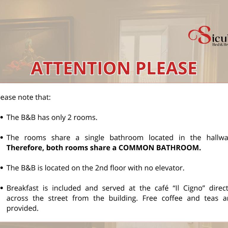 Siculus Bed and Breakfast - Queen Room with Shared Bathroom - 3