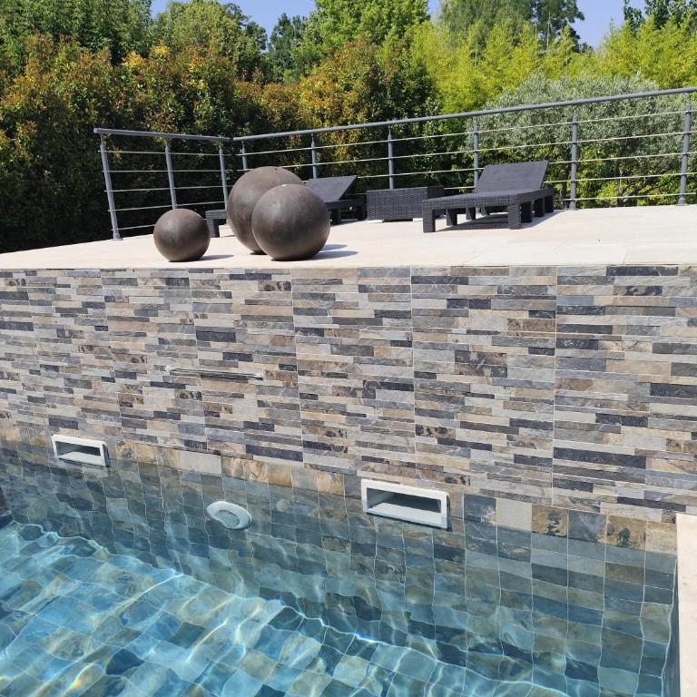 Chamarte villa piscine chauffées jardin clôturé Aix en Provence - Villa avec Piscine Privée - 16