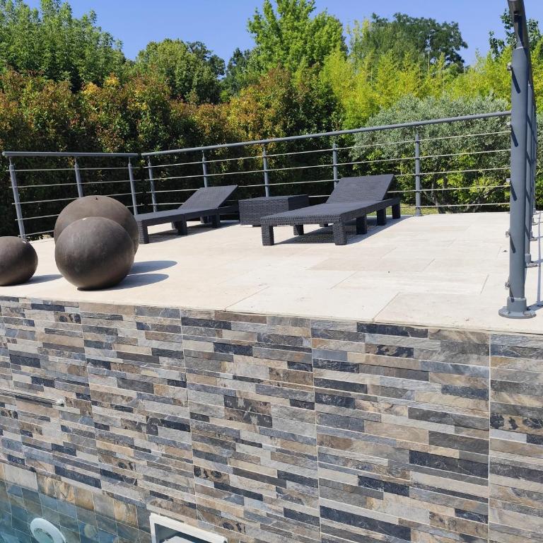 Chamarte villa piscine chauffées jardin clôturé Aix en Provence - Villa avec Piscine Privée - 14