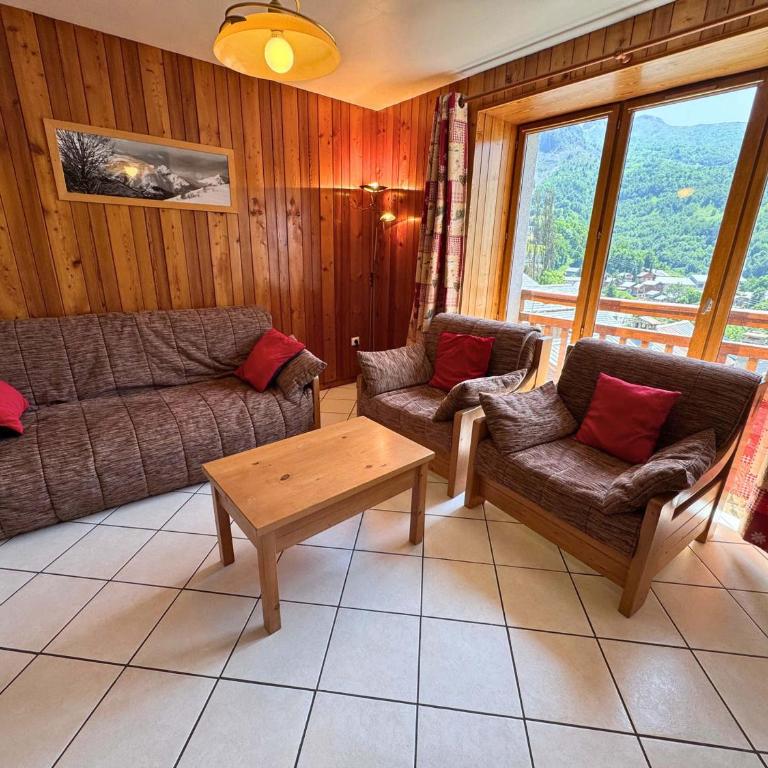 Confort 85m², 3 chambres, 5 pers, terrasse, animaux admis, St Martin de Belleville - FR-1-452-118 - Appartement 3 Chambres - 7