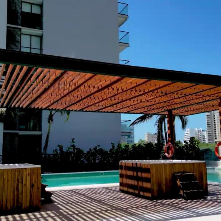 Apartamento nuevo con vista al mar, Santa Marta - One-Bedroom Apartment - 30