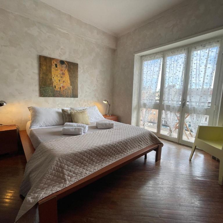 St Peter view House Vatican - Appartamento con 1 Camera da Letto con Balcone e Vista Città - 4