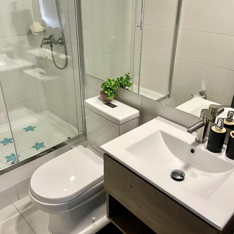 Apartamento Ñuñoa 1D1B Estacionamiento, Piscina - Apartamento de 1 dormitorio - 2